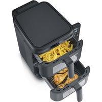 SEVERIN Doppel-Heißluft-Fritteuse FR 2468, 2 x 5,5 Liter