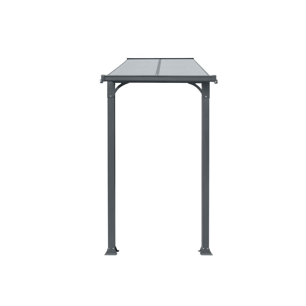 Vordach Haustür CUBIS S - 150 x 150 cm Anthrazit – Bild 3