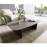 DELIFE Edge Couchtisch Keramik Grau
