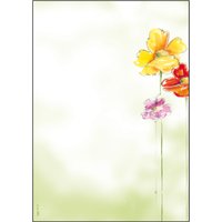 sigel Design-Papier, DIN A4, 90 g/qm, Motiv, Spring Flowers