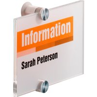 DURABLE Folien CRYSTAL SIGN refill für Türschild 4823