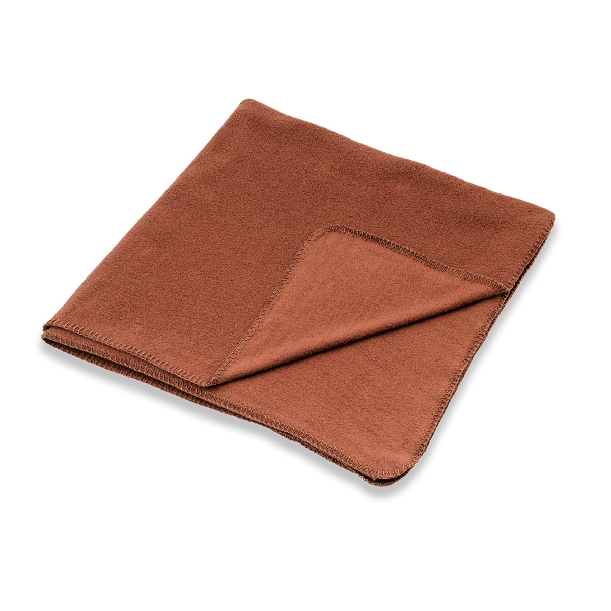 LIVING CRAFTS - Home Fleece-Plaid - Rot (100% Bio-Baumwolle), Nachhaltige Mode, Bio Bekleidung – Bild 3