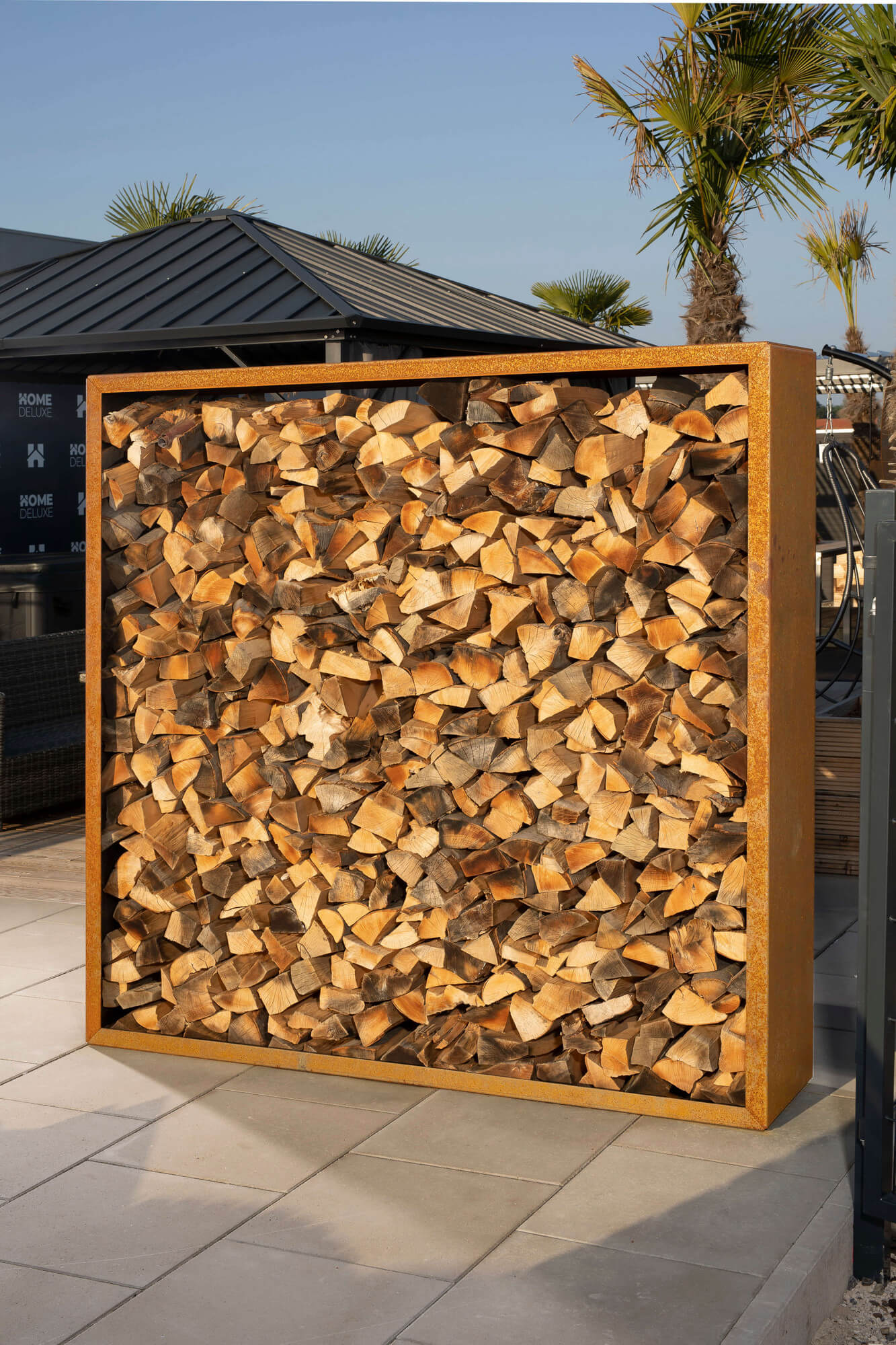 Holzlager aus Stahl NANGA - Made in Germany – Bild 3