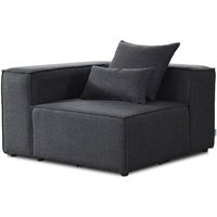 Home Deluxe 4058166269423 Ecksofa Anthrazit