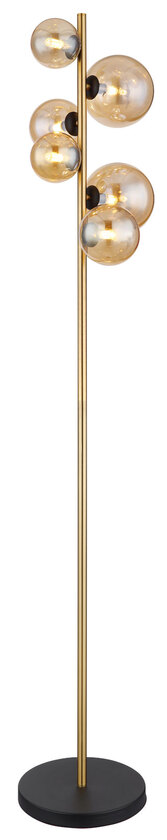 Globo Riha LED Stehlampe messing – Bild 3