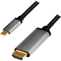 LogiLink USB Kabel, USB-C - HDMI-A Stecker, 1,8 m – Bild 2