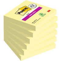 Post-it Haftnotizen super sticky notes, 76 x 76 mm, 4 2