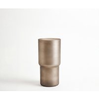 Vase Columna B15 x T15 x H30 cm Glas Opal Mundgeblasen