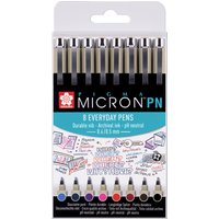 SAKURA Fineliner Pigma Micron PN, 8er Set