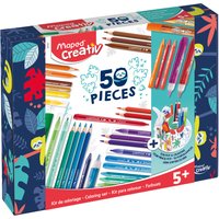 Maped Creativ Zeichenset COLOURING KIT, 50-teilig