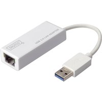 DIGITUS USB 3.0 auf Gigabit Ethernet Adapter, weiß