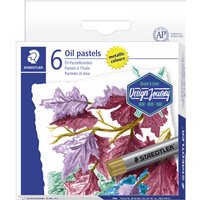 STAEDTLER Ölpastellkreide Metallic, 6er Kartonetui