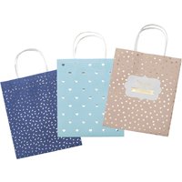 folia Papiertüten HOTFOIL, Kraftpapier, 120 x 55 x 150 mm
