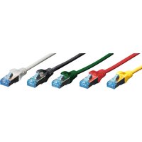 DIGITUS Patchkabel Premium, Kat. 5e, SF/UTP, 5,0 m, blau