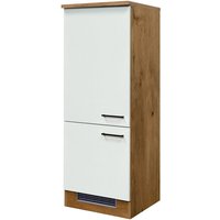 Geräteumbauschrank Avila Magnolia/Lancelot Oak ca. 60x161x60cm