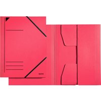 LEITZ Eckspannermappe, DIN A4, Karton 320 g/qm, rot – Bild 2