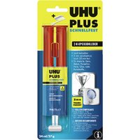 UHU 2-Komponenten-Klebstoff plus schnellfest, 27 g Doppel- – Bild 2
