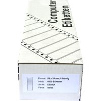 Kores Computer-Etiketten, endlos, 89 x 36 mm, 1-bahnig – Bild 2