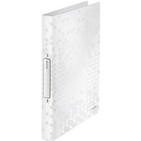 LEITZ Ringbuch WOW, DIN A4, PP, weiß, 2 Ringe – Bild 2