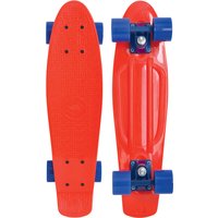 SCHILDKRÖT Retro Skateboard Native Red – Bild 2