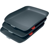 LEITZ Briefablagen-Set Cosy, DIN A4, Polystyrol, grau – Bild 2