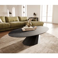 DELIFE Edge Couchtisch Oval 140x80 cm – Bild 2