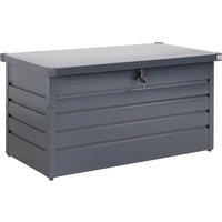 Gardebruk Gartenbox 385L Anthrazit wasserdicht abschließbar bis 100kg verzinkt – Bild 2