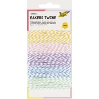folia Dekoschnur/Bäckerkordel, Bakers Twine PASTELL, 20 m – Bild 2