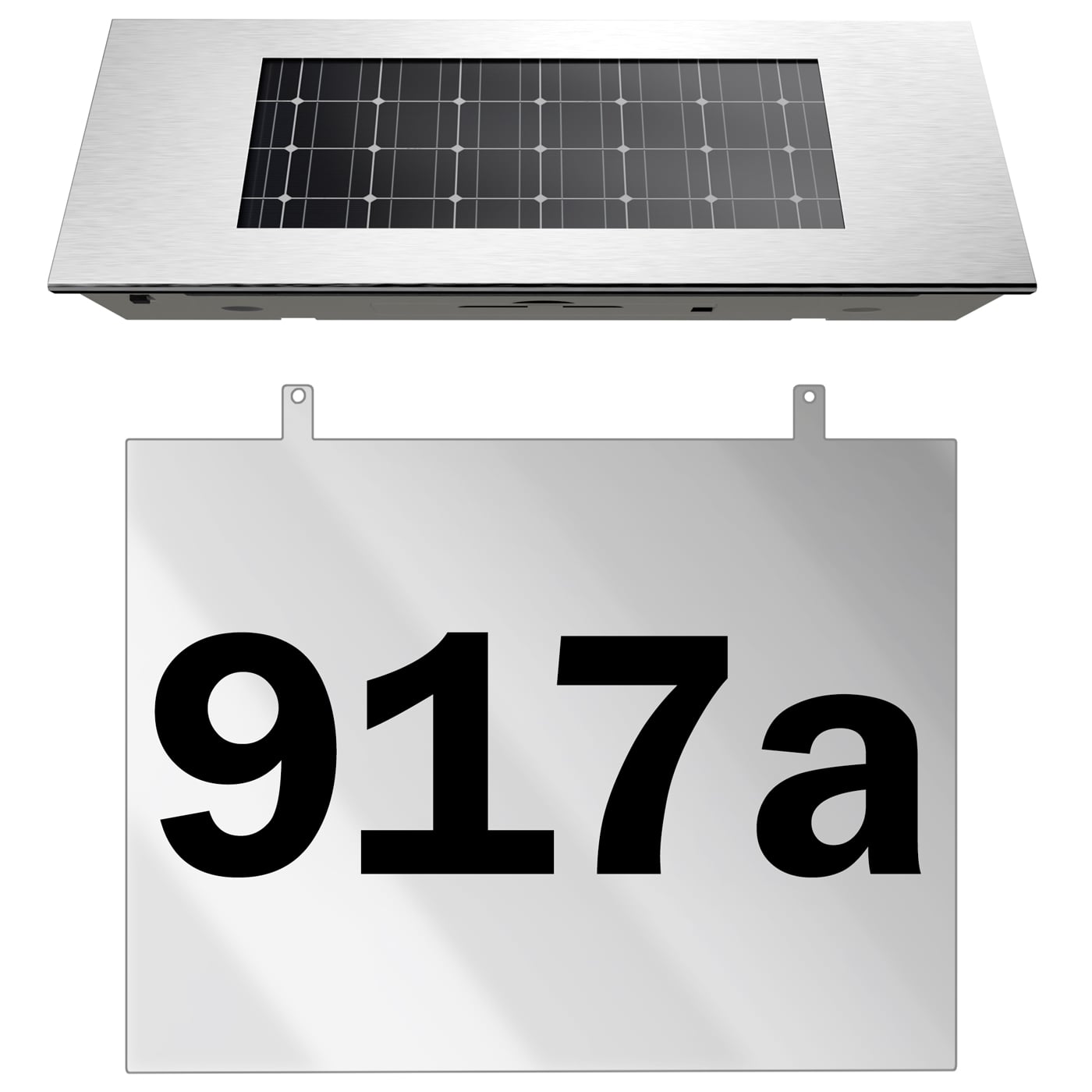 monzana 105370 Solar Hausnummer – Bild 3