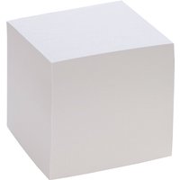 folia Zettelboxeinlage, 90 x 90 mm, 700 Blatt, weiß