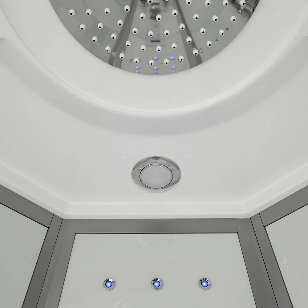 Home Deluxe 4260255470119 Duschkabine White Pearl – Bild 5