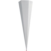 ROTH Schultüten-Rohling, 6-eckig, 850 mm, grau