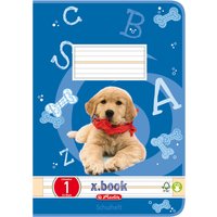 herlitz Schulheft x.book, DIN A5, Lineatur 7 / kariert