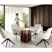 DELIFE Adenza Esstisch Rund 140 cm – Bild 2