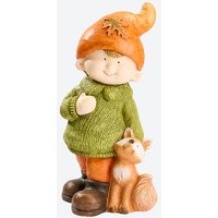 NKD 5227041 Junge mit Fuchs Figur – Bild 2