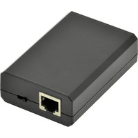 DIGITUS Gigabit PoE Splitter, RJ45 - RJ45, 24W, schwarz