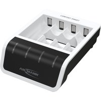 ANSMANN Schnell-Ladegerät Comfort Smart inkl. 4 Akkus