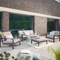 Gartenlounge Aluminium RIO L - Anthrazit