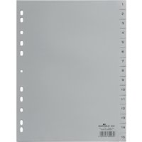 DURABLE Kunststoff-Register, Zahlen, A4, 15-teilig, 1 - 15 – Bild 2