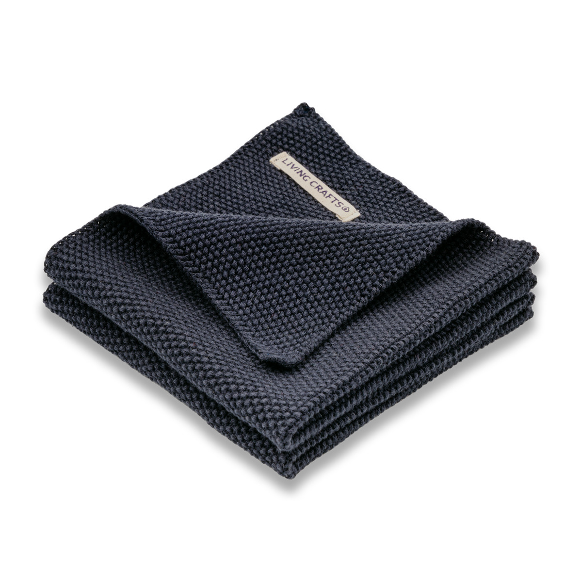 LIVING CRAFTS - Home Spültücher, 2er-Pack - Blau (100% Bio-Baumwolle), Nachhaltige Mode, Bio Bekleidung – Bild 3