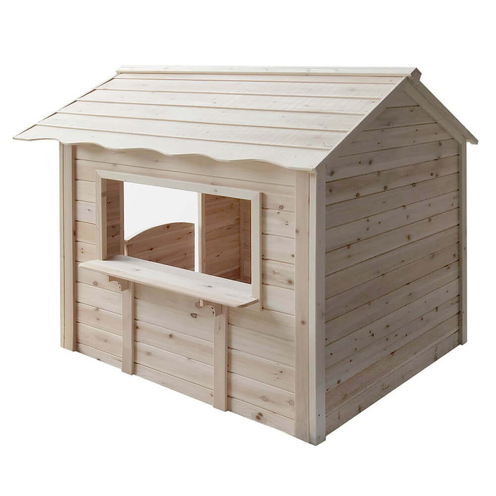 Spielhaus DER GROSSE PALAST - 106 x 111 cm Natur ohne Bank – Bild 6