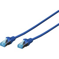 DIGITUS Patchkabel Kat. 5e, SF/UTP, 1,0 m, grau