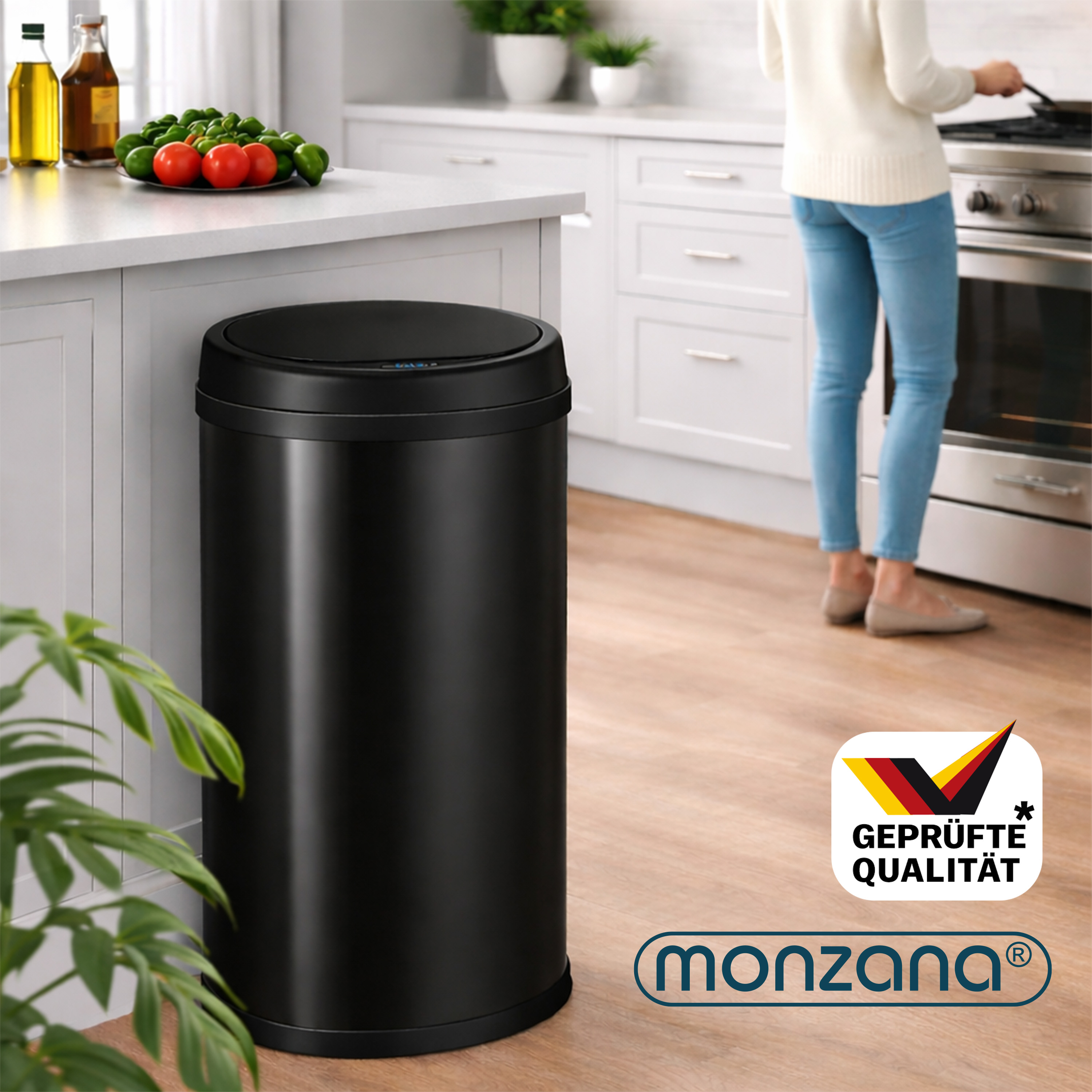 monzana 109765 Sensor Mülleimer 30L – Bild 3