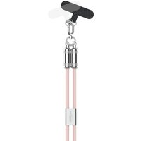 ANSMANN Smartphone Lanyard Kabel, USB-C - USB-C, rose – Bild 2