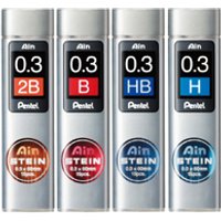 Pentel Druckbleistift-Feinmine AIN STEIN C273, Härtegrad: B – Bild 2