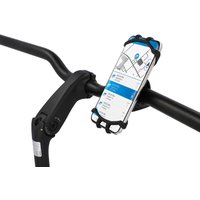 FISCHER Fahrrad-Smartphonehalter Silikon, schwarz – Bild 2