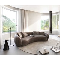 DELIFE Larna 3-Sitzer Sofa Taupe
