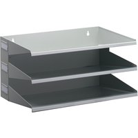 DURABLE Sortierstation Business, 3 Fächer, grau