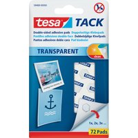 tesa TACK Klebepads, transparent, beidseitig klebend – Bild 2