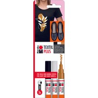 Marabu Textilmarker, Textil Painter Plus, 3er Blister